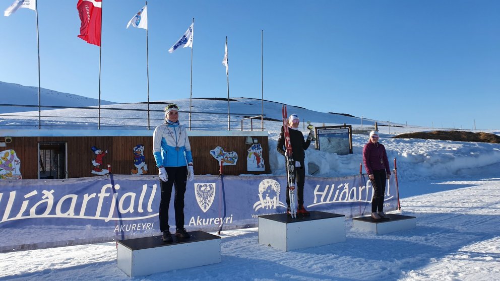 Skíðamóti Íslands í skíðagöngu lokið