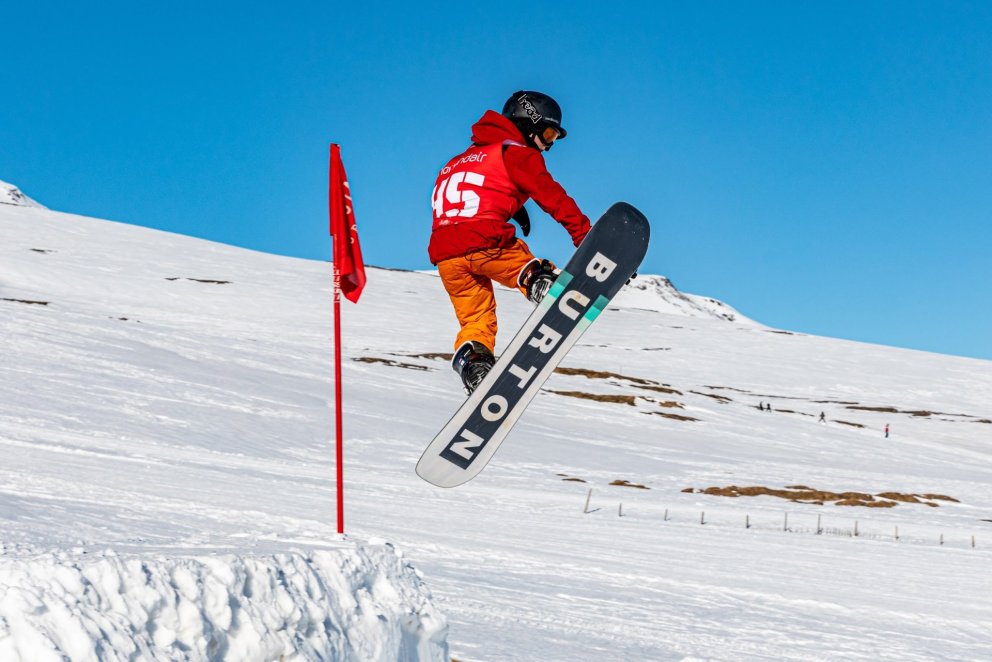 Dagskrá FIS snjóbrettamótsins helgina 15.-16. apríl