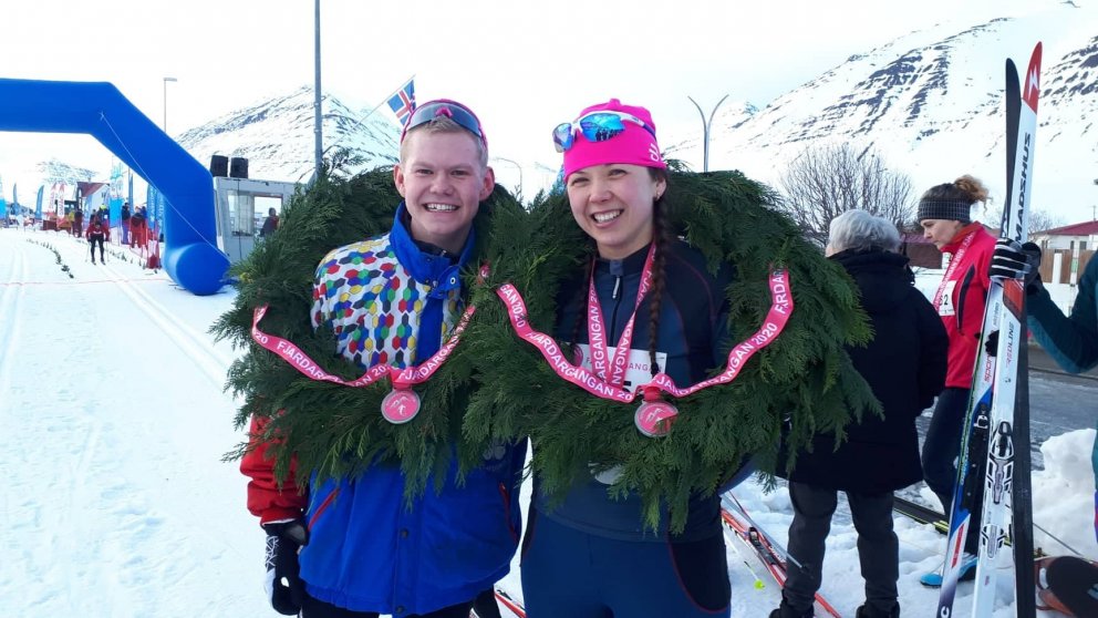 Akureyringar sigursælir í Fjarðargöngunni