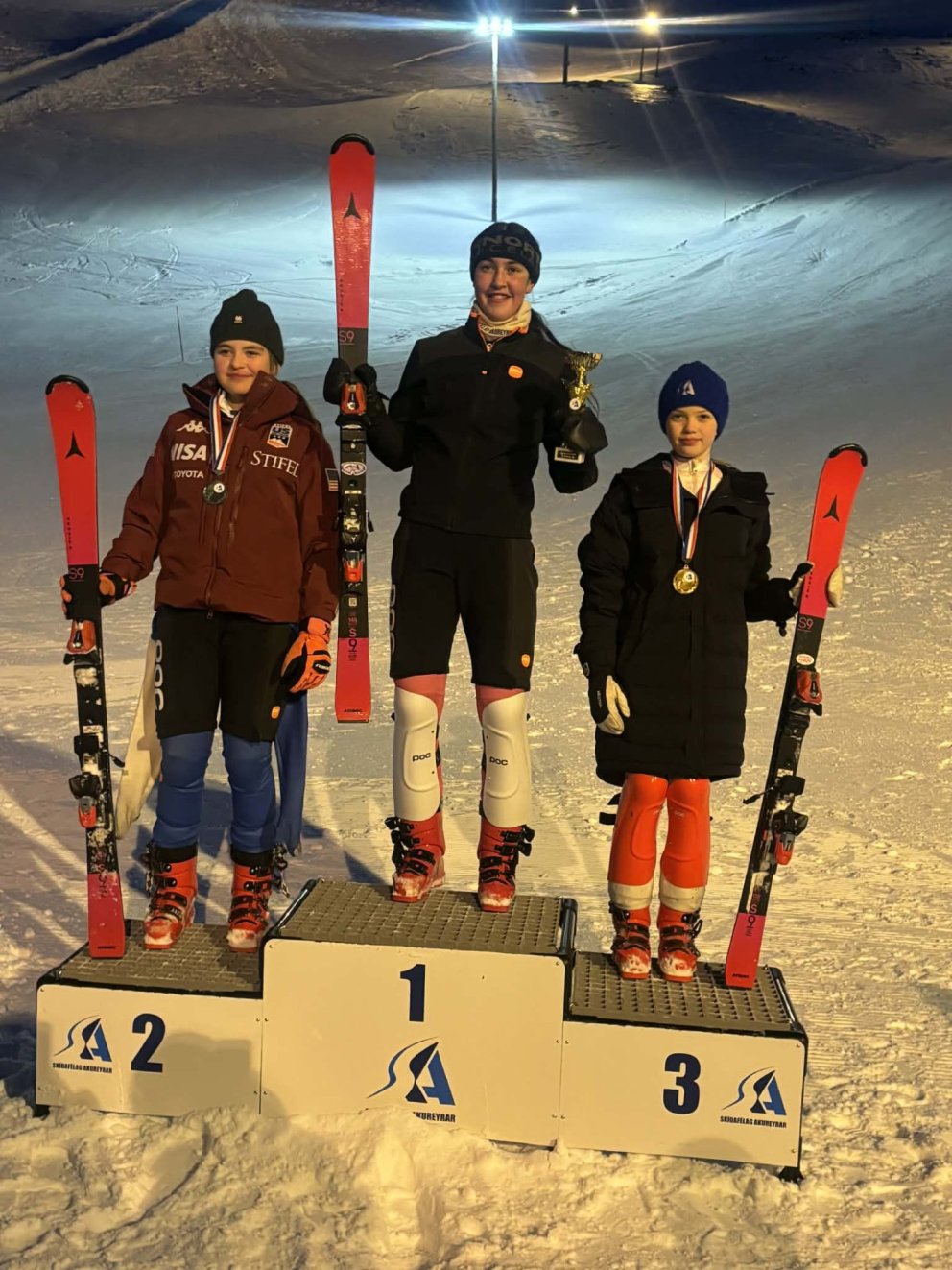 Akureyrarmót 2026 í svigi í Hlíðarfjalli í dag