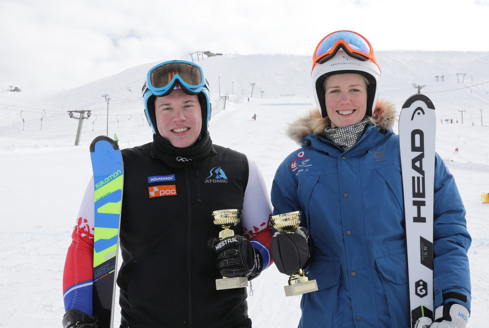 Einar Kristinn íslandsmeistari í samhliðasvigi