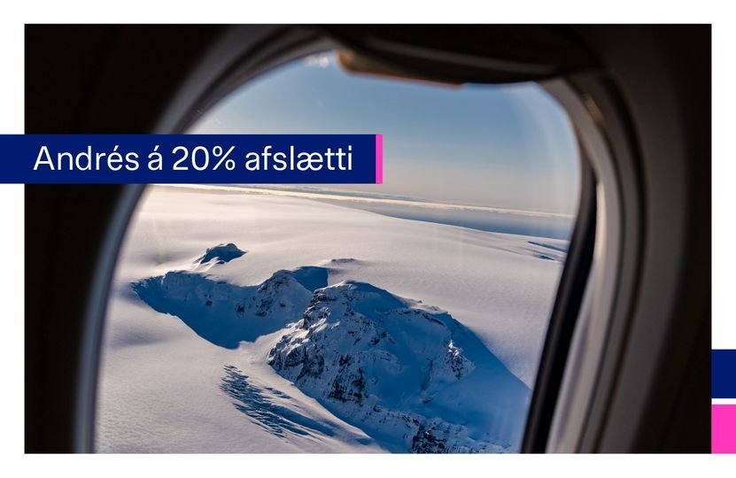 Tilboð á flugi Icelandair á Andrésar Andar leikana!