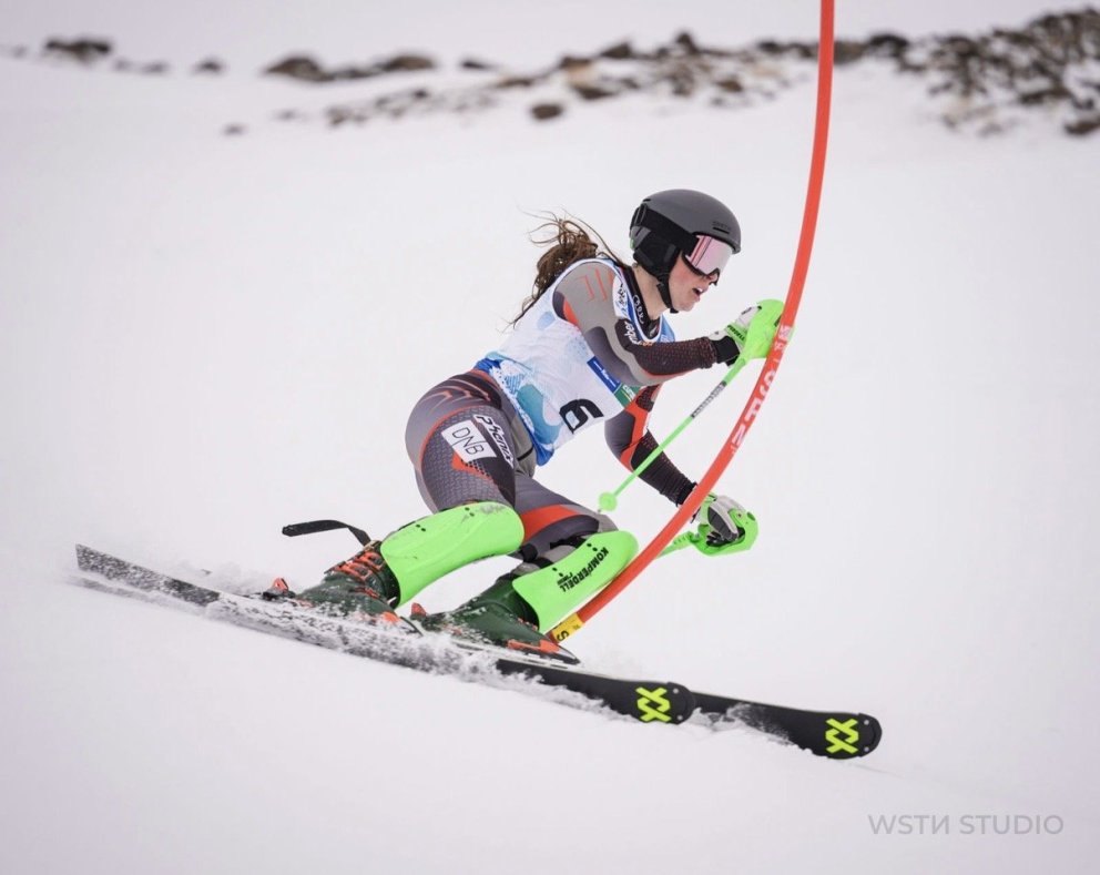 Barði Westin var á myndavélinni uppi í fjalli í dag