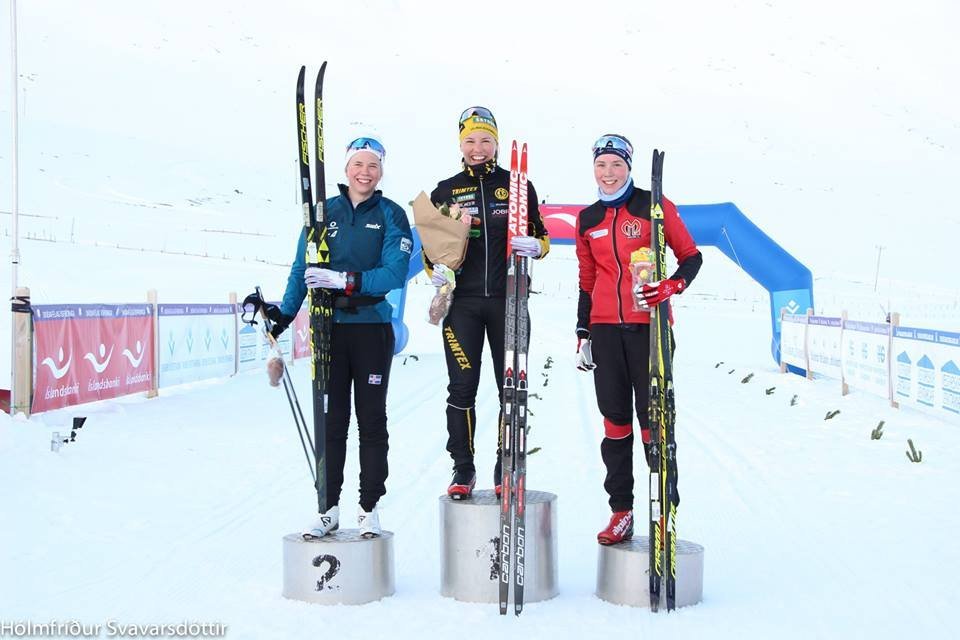 Skíðamót Íslands hafið á Ísafirði.