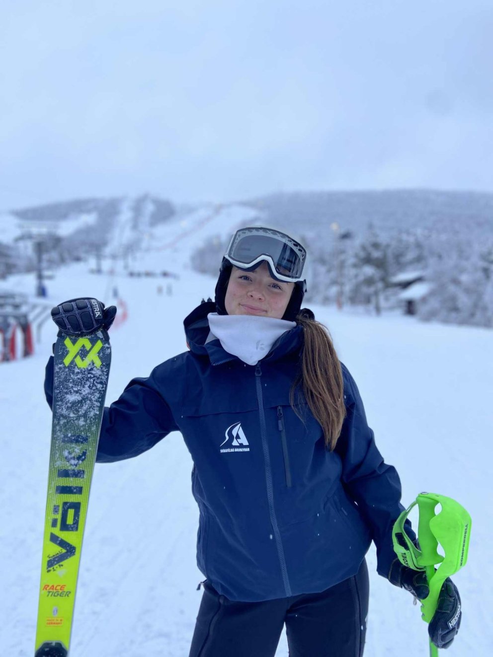 Sonja Lí á leið á Ólympíuleikana