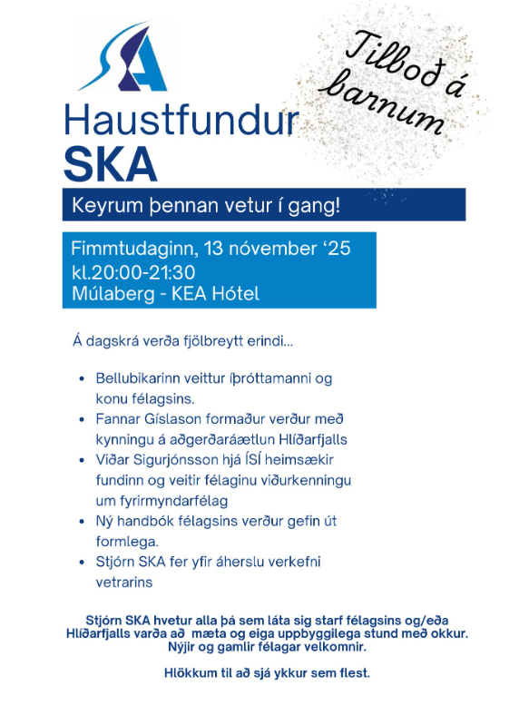 Haustfundur SKA 2025