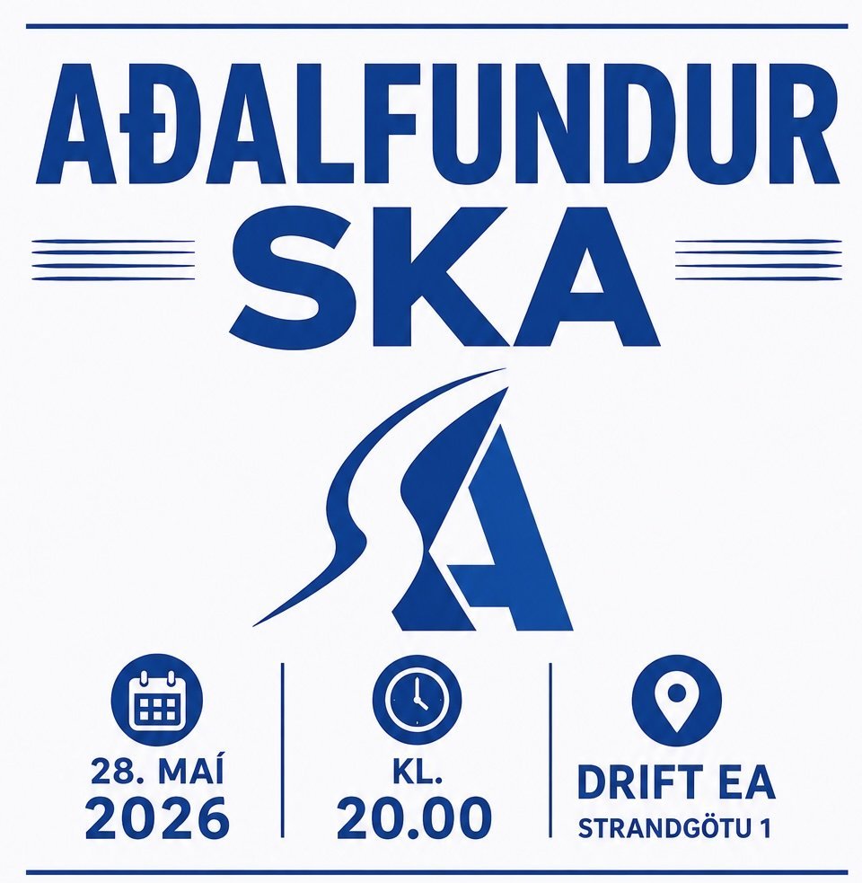 Aðalfundur SKA fer fram 28. maí næstkomandi