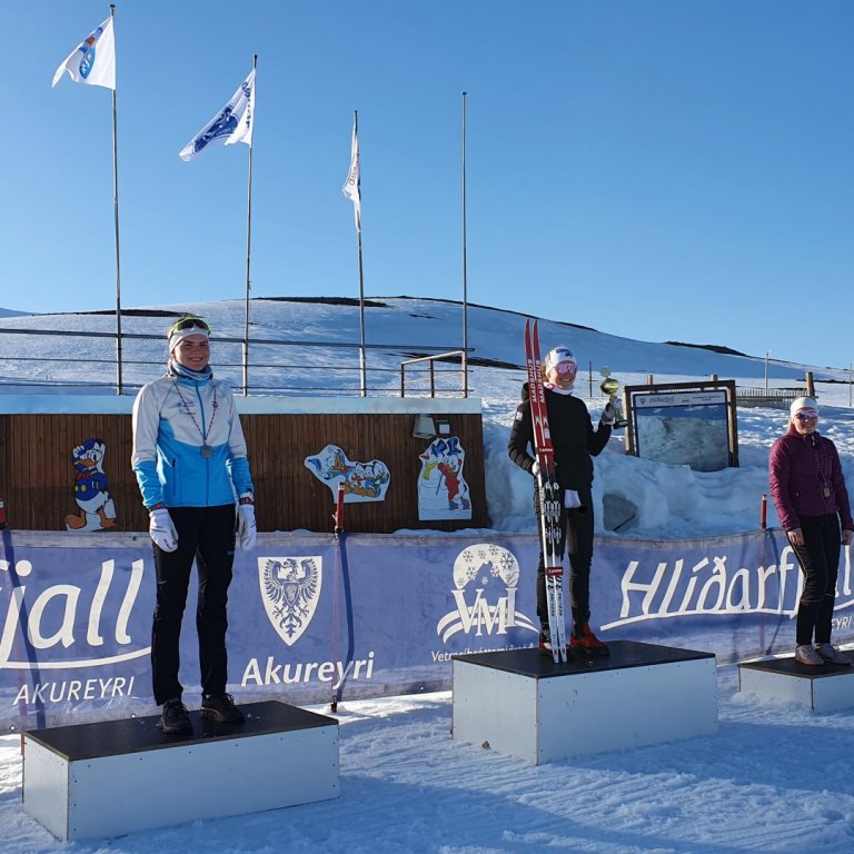 Skíðamóti Íslands í skíðagöngu lokið