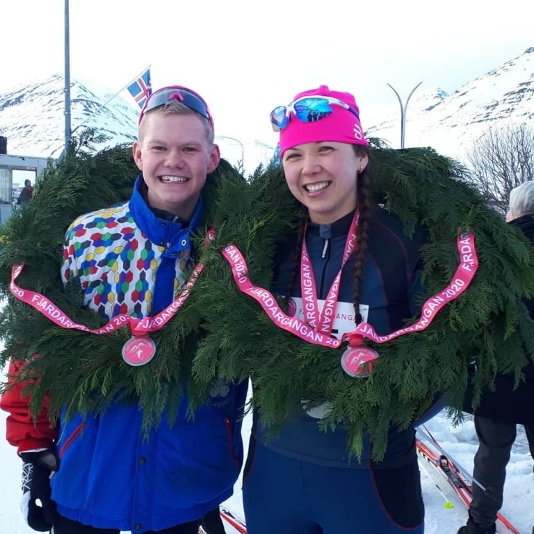 Akureyringar sigursælir í Fjarðargöngunni