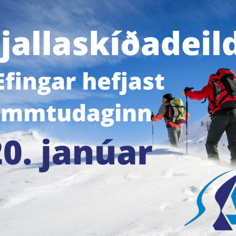 Fjallaskíðaæfingar SKA hefjast á ný fyrir skíða- og snjóbrettafólk á fjöllum