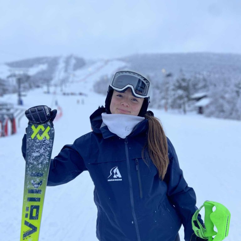 Sonja Lí á leið á Ólympíuleikana